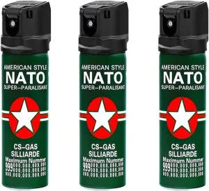 (1-4 Pieces) 110ml Safety Protection flip-top Pepper Spray, protruding Nozzle Design, Aiming Faster and More accurately - Pepper Prays for Your Safety