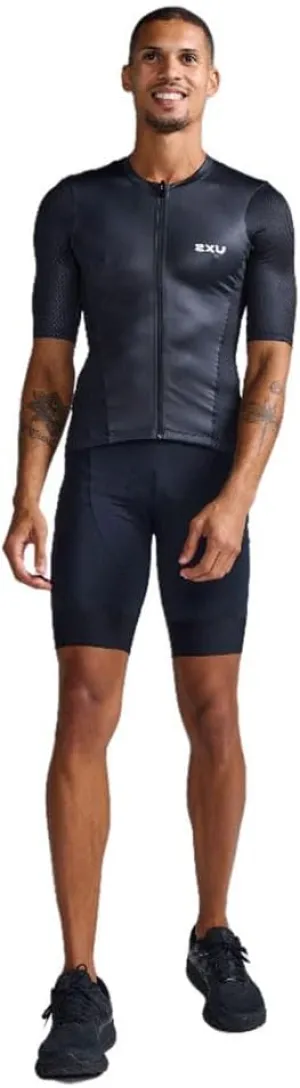 2XU Men's Aero Hex Sleeved Tri Top