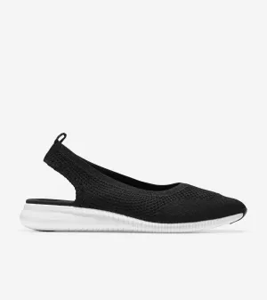 2.ZERØGRAND Sling Ballet Flat