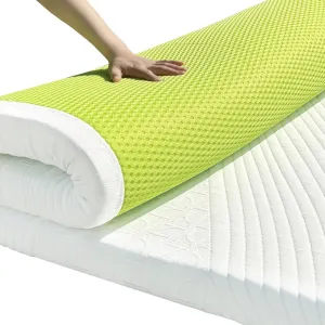 3 Inch Full Firm Mattress Topper, Extra Firm Memory Foam Bed Topper for Pain Relief, Cooling Gel-Infused & Removable Cover, CertiPUR-US & Oeko-Tex Certified