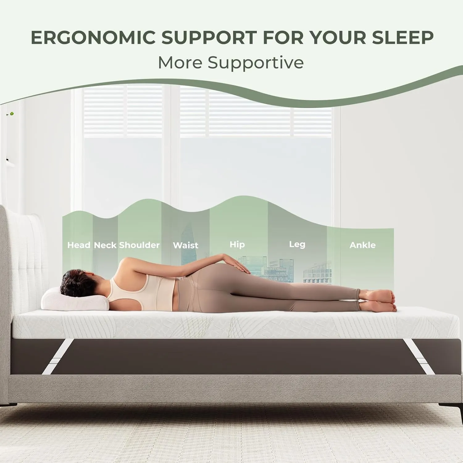 3 Inch Full Firm Mattress Topper, Extra Firm Memory Foam Bed Topper for Pain Relief, Cooling Gel-Infused & Removable Cover, CertiPUR-US & Oeko-Tex Certified