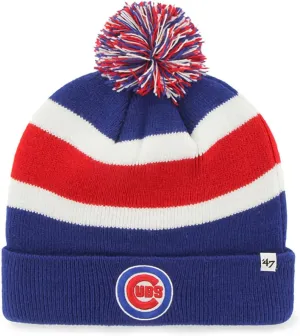 47 MLB Unisex-Adult Primary Logo Breakaway Team Color Primary Logo Cuffed Knit Beanie Hat Cold Weather Hat, One Size