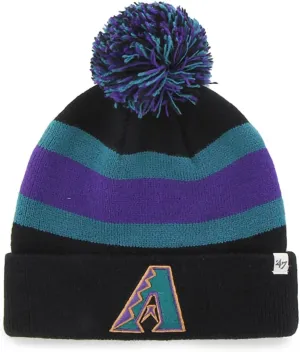 47 MLB Unisex-Adult Primary Logo Breakaway Team Color Primary Logo Cuffed Knit Beanie Hat Cold Weather Hat, One Size