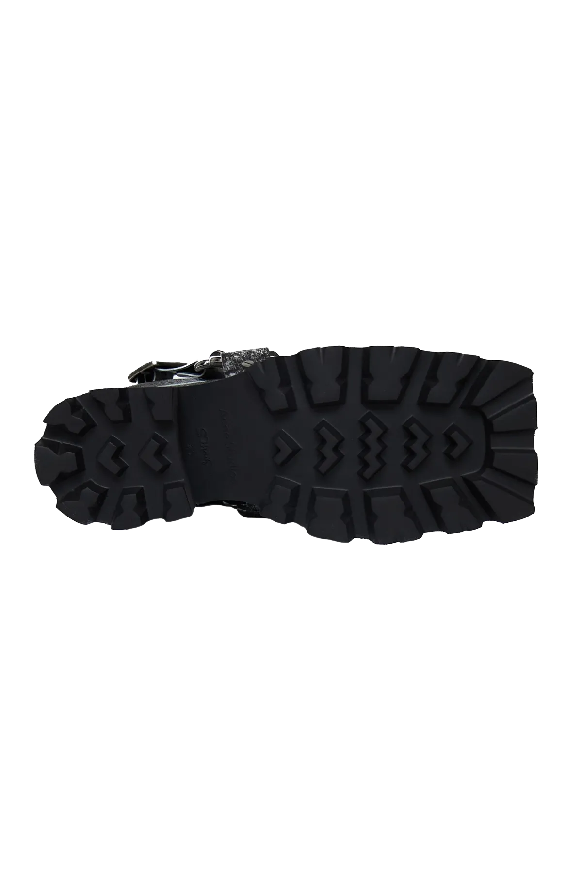 Acne Studios Balius Buckled Mule Black