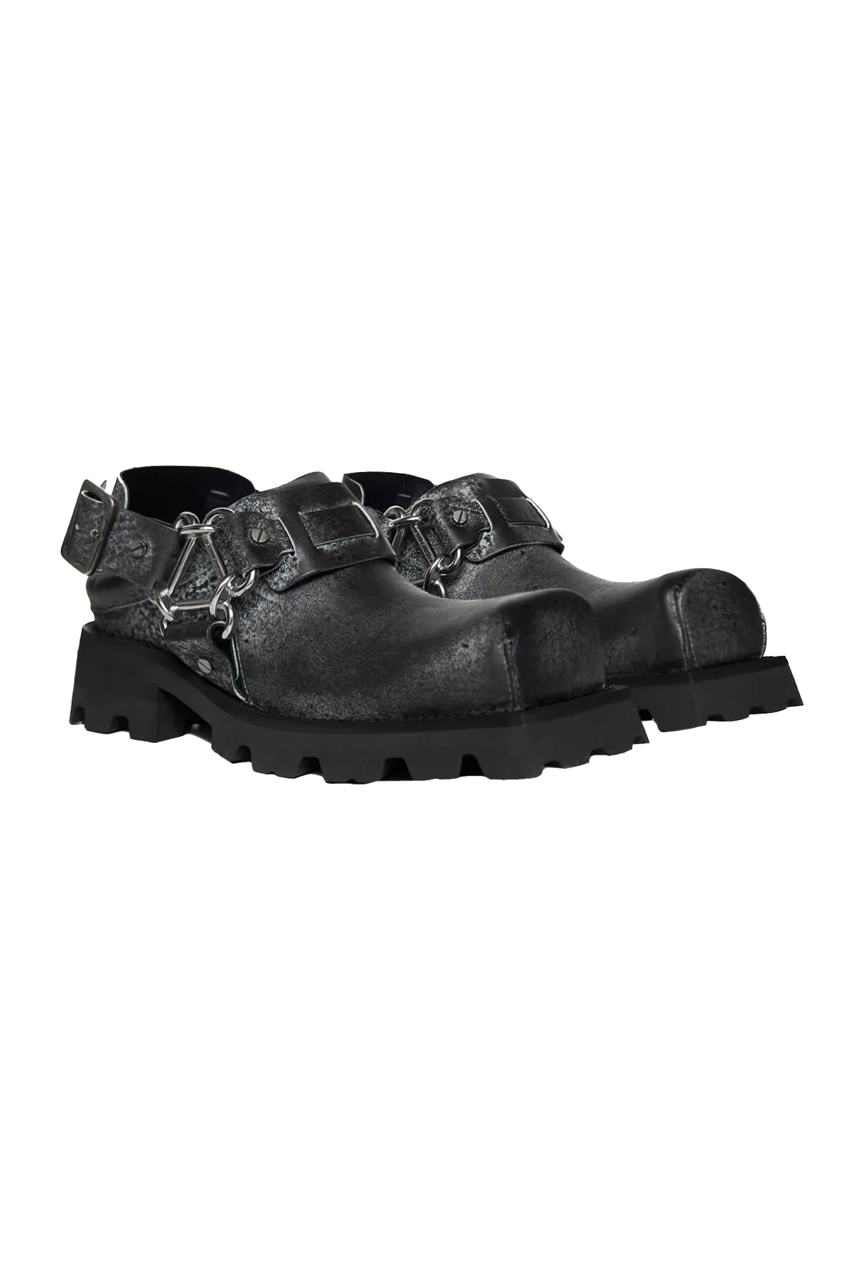 Acne Studios Balius Buckled Mule Black
