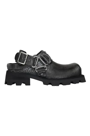 Acne Studios Balius Buckled Mule Black