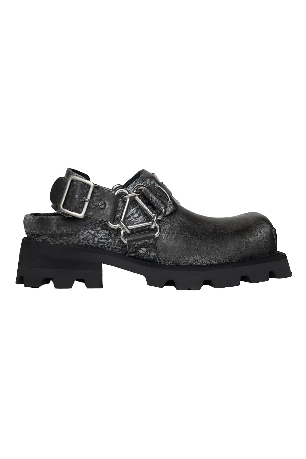 Acne Studios Balius Buckled Mule Black