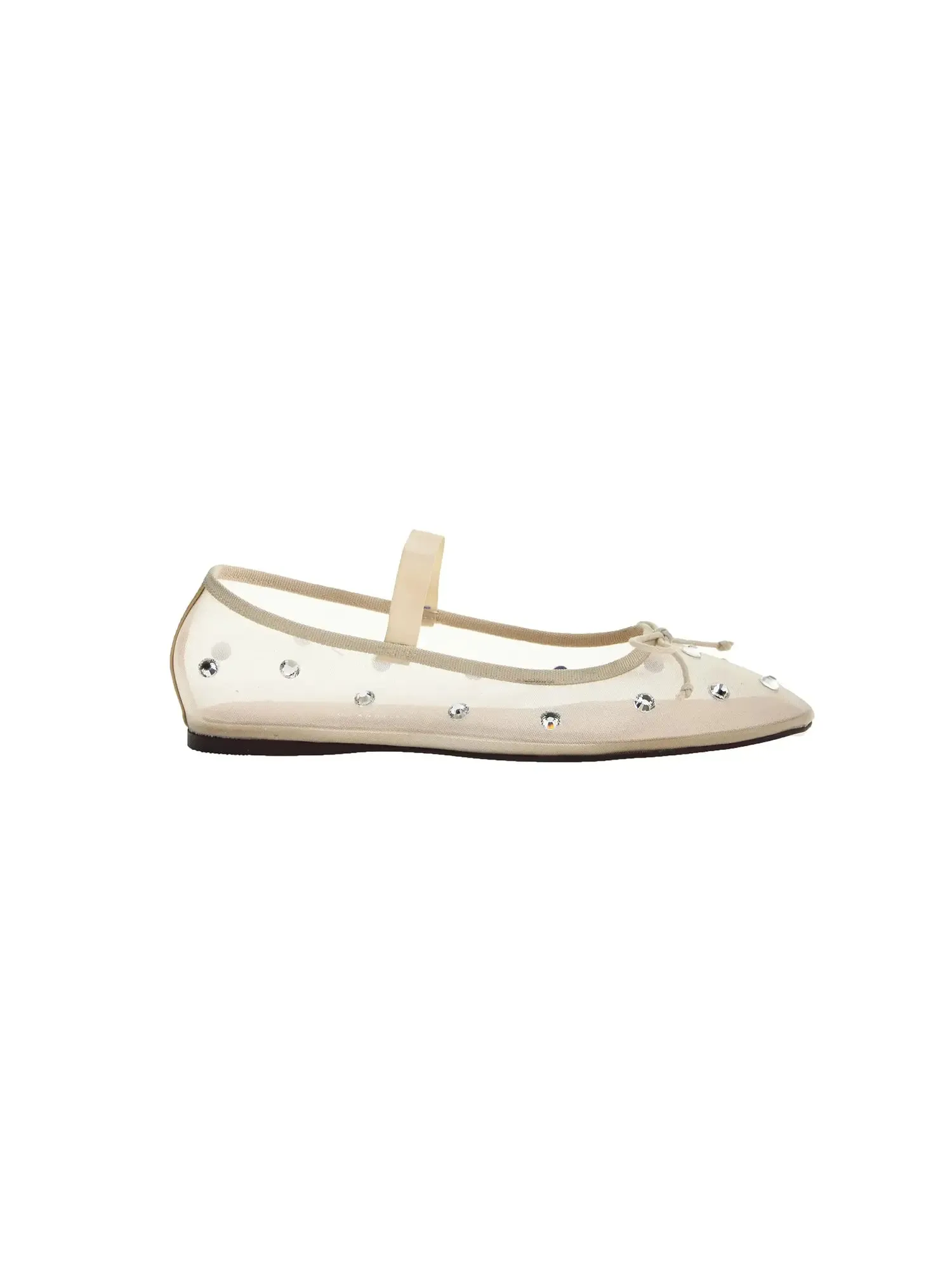 Adette Stone Mesh Ballet Flat