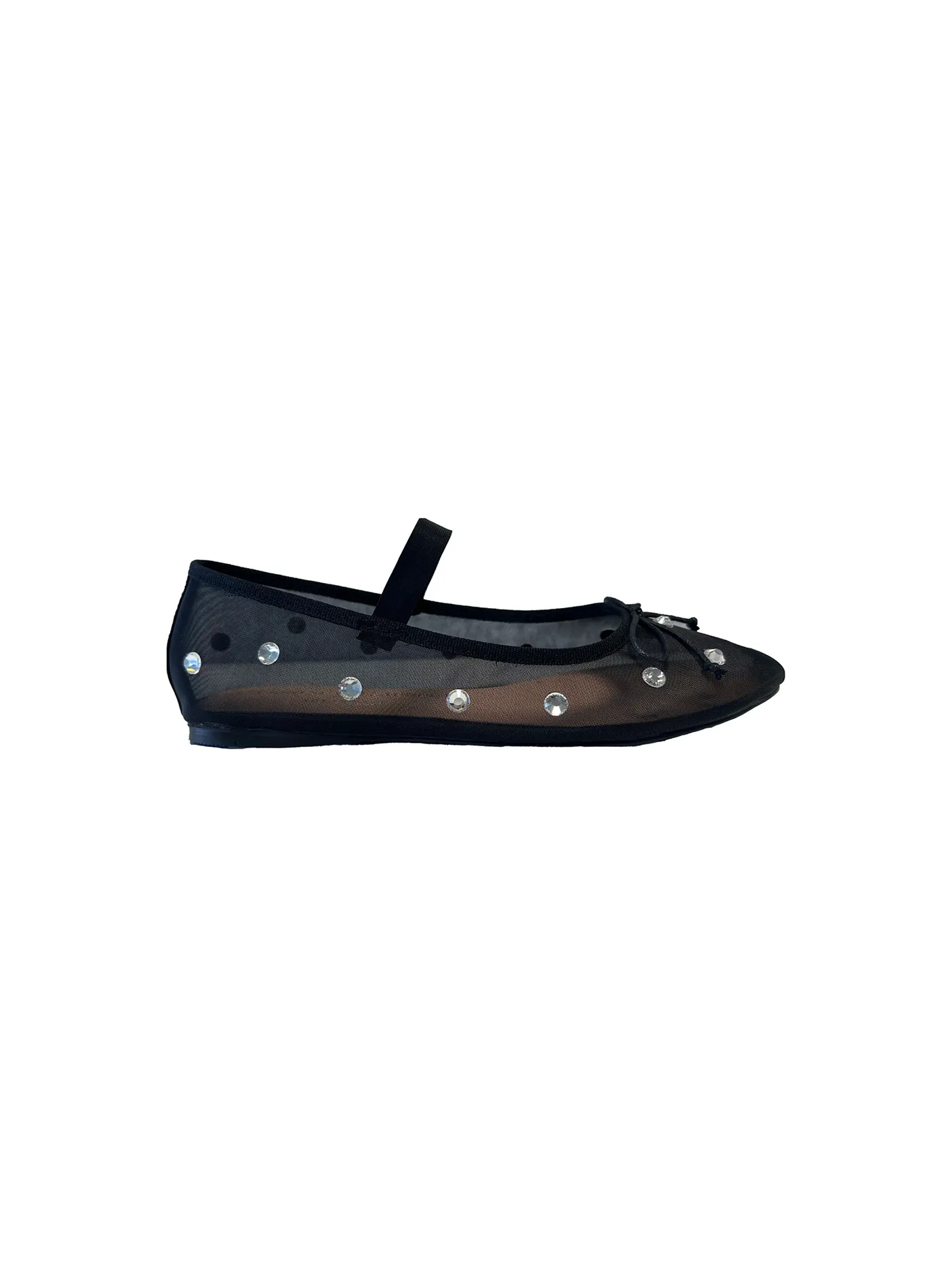 Adette Stone Mesh Ballet Flat