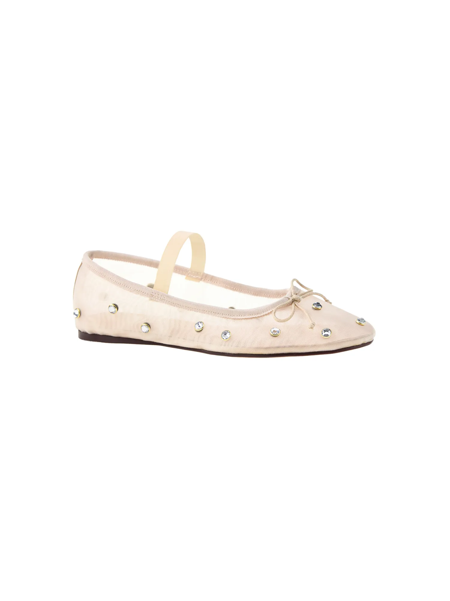 Adette Stone Mesh Ballet Flat