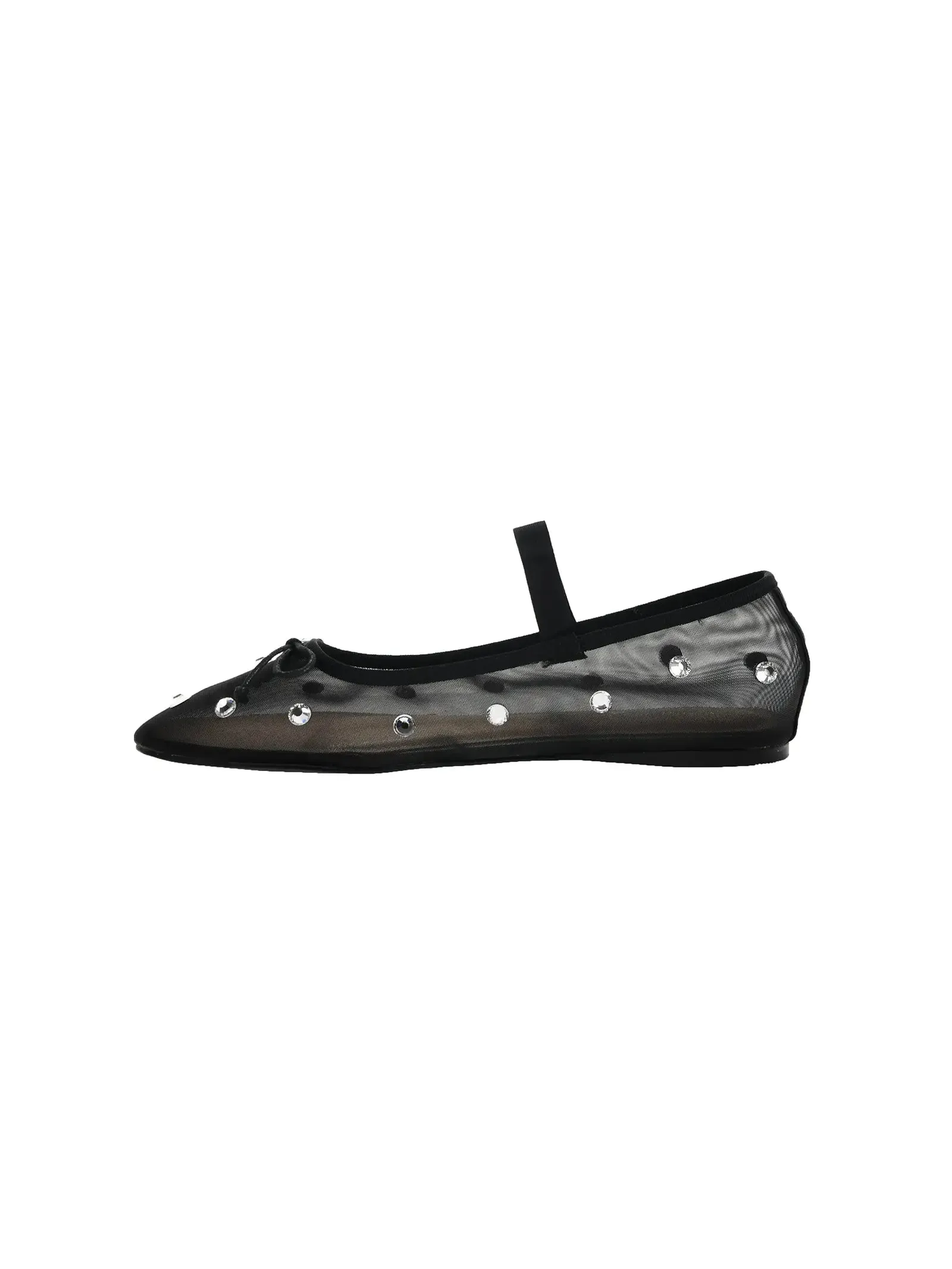 Adette Stone Mesh Ballet Flat