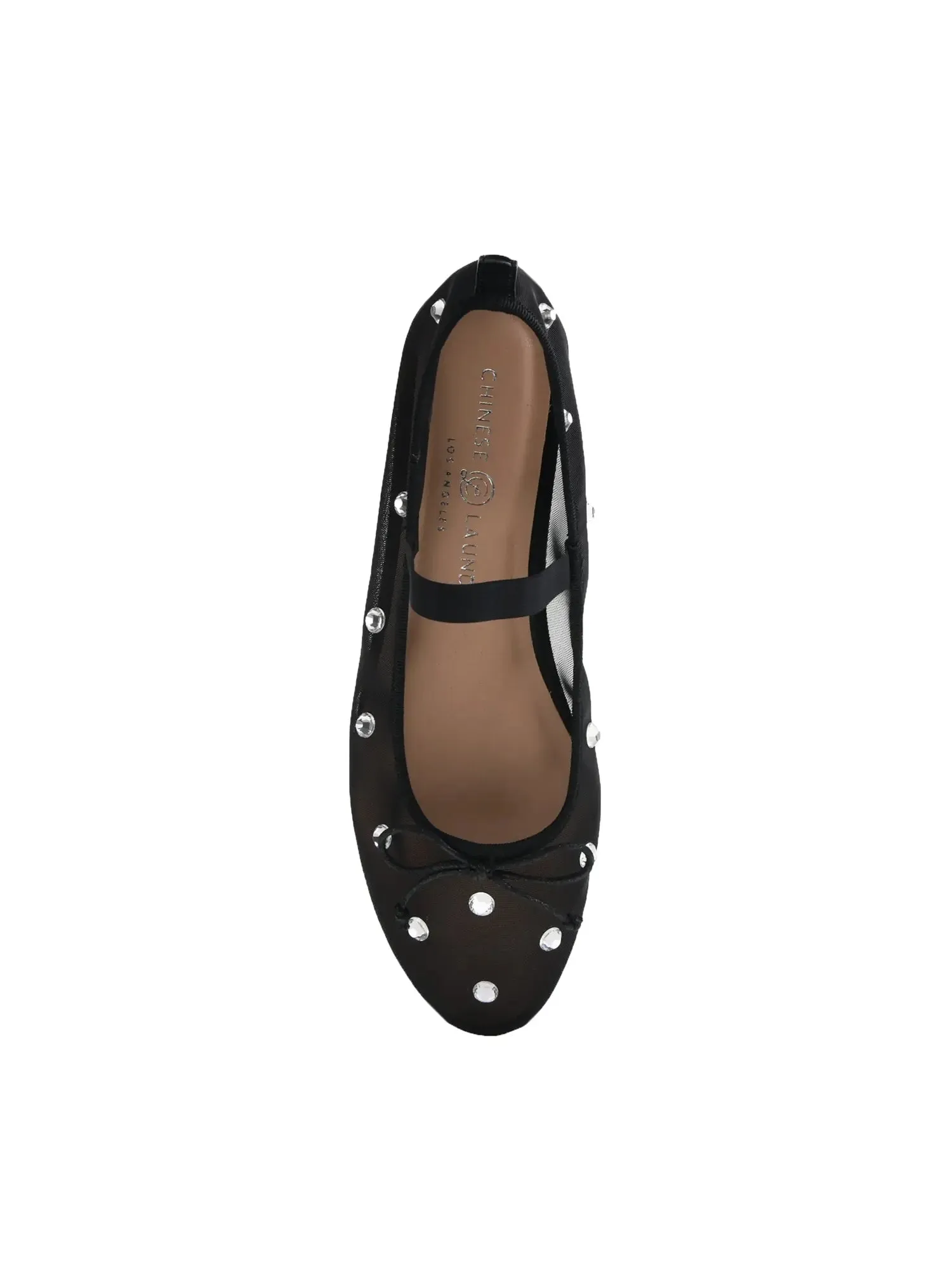 Adette Stone Mesh Ballet Flat