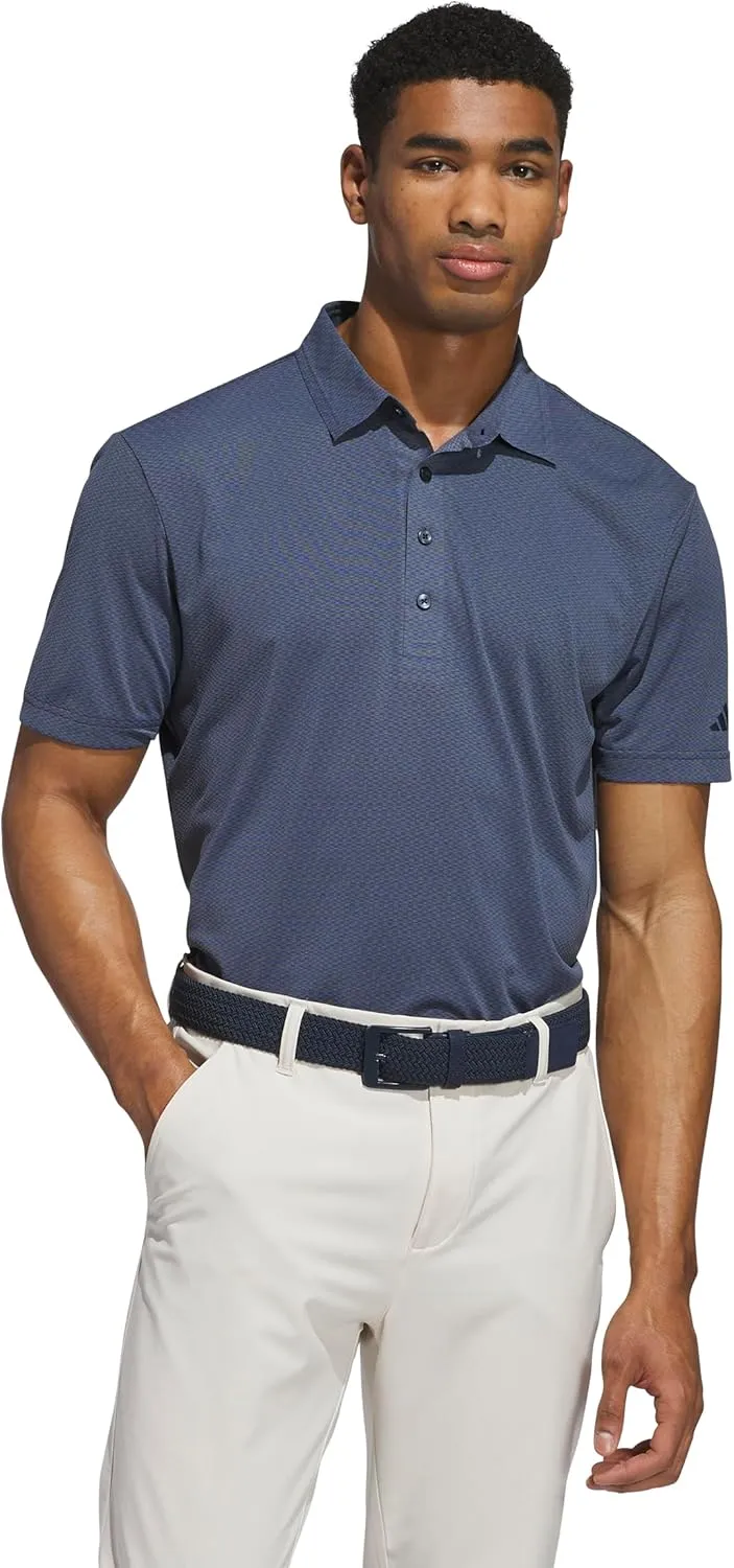 adidas Men's Ultimate365 Tour Texture Polo Shirt
