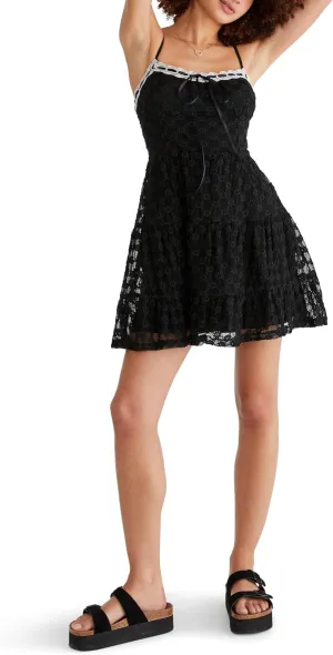 AEROPOSTALE Women's Knit Corset Babydoll Mini Dress