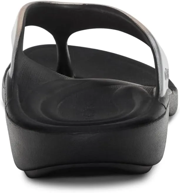 Aetrex Maui Orthopedic Flip Flops for Women Arch Support - Pressure Relief Water-friendly Shock Absorption Super Soft UltraSky EVA Foam Flip Flops