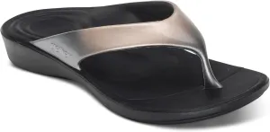 Aetrex Maui Orthopedic Flip Flops for Women Arch Support - Pressure Relief Water-friendly Shock Absorption Super Soft UltraSky EVA Foam Flip Flops