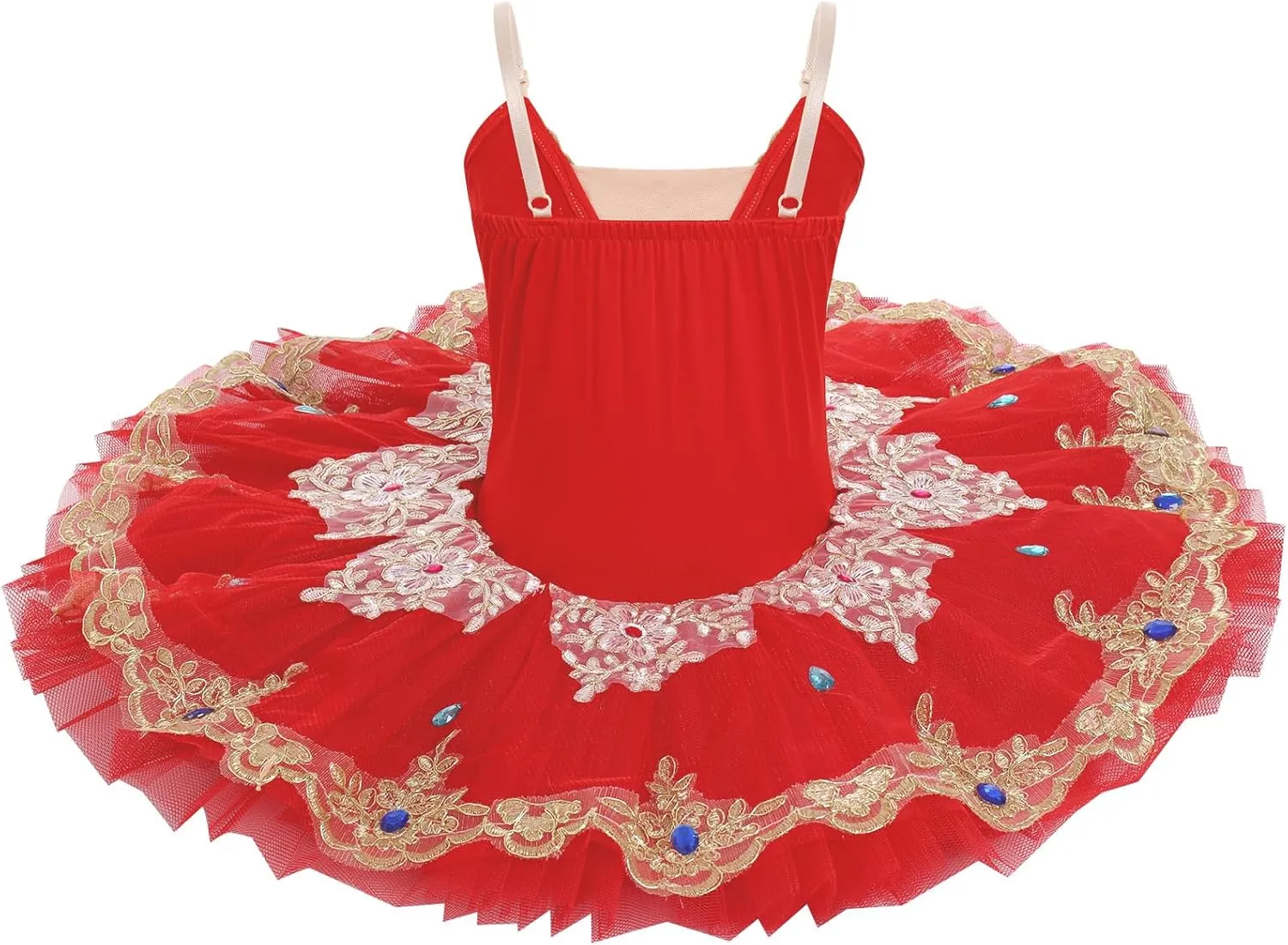 AFAVOM Girls Camisole Skirt Leotard Swan Lake Ballet Dance Outfit Sequin Platter Tutu Dress Ballerina Costume for Performance