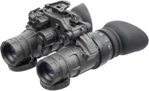 AGM Global Vision 12UN51284153011 Model UNVG-51 NL1 Ultralight Night Vision Goggle/Binocular 51 Degree FOV with Gen 2  "Level 1", P43-Green Phosphor IIT; 45-54 lp/mm Resolution, 1x Magnification