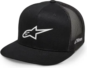 Alpinestars 1214-81723-1020-OS: 3D Ageless Trucker Hat Black/White