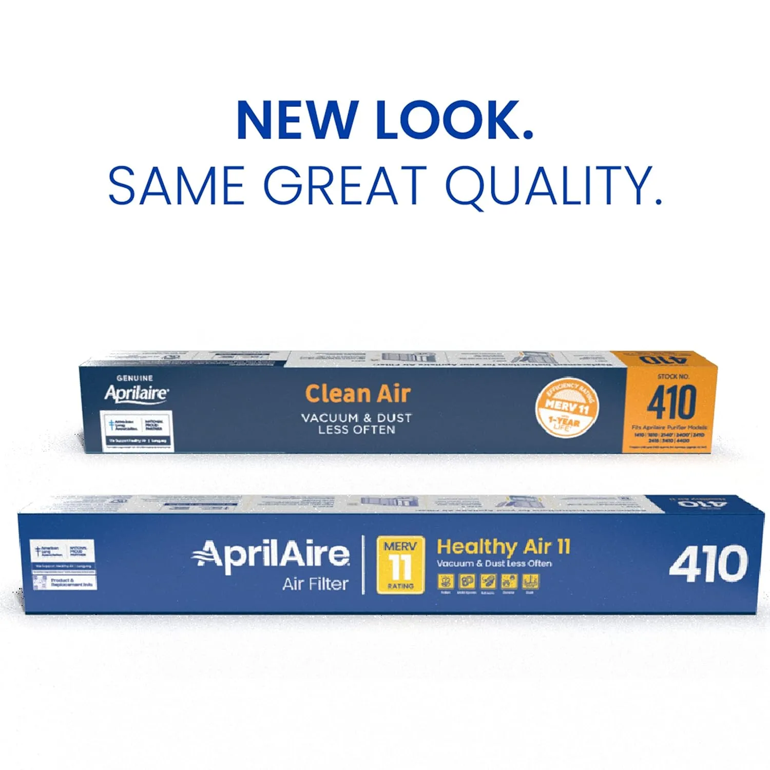 AprilAire 410 Replacement Filter for AprilAire Whole House Air Purifiers - MERV 11, Clean Air & Dust, 16x25x4 Air Filter (Pack of 4)