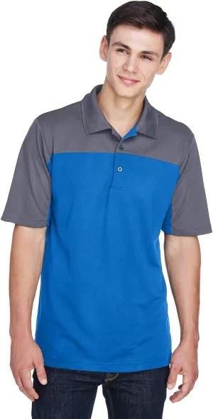 Ash City - Core 365 CE101 Men's Balance Colorblock Performance Piqué Polo