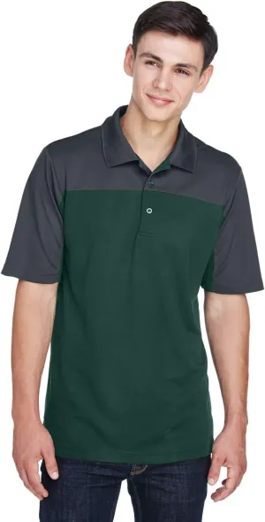 Ash City - Core 365 CE101 Men's Balance Colorblock Performance Piqué Polo