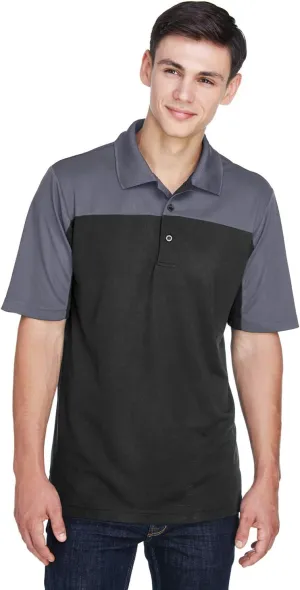 Ash City - Core 365 CE101 Men's Balance Colorblock Performance Piqué Polo