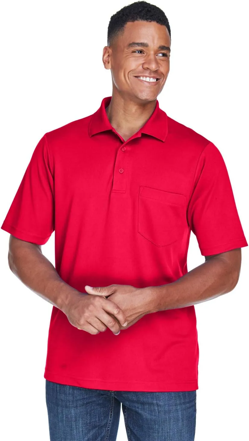 Ash City Core 365 Men's Origin Pocket Pique Polo