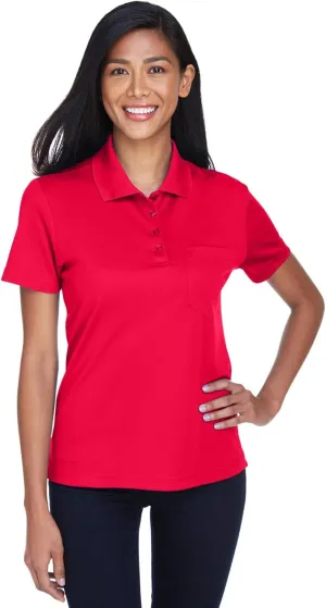 Ash City Core 365 Womens Origin Performance Piqué Polo with Pocket (78181P)