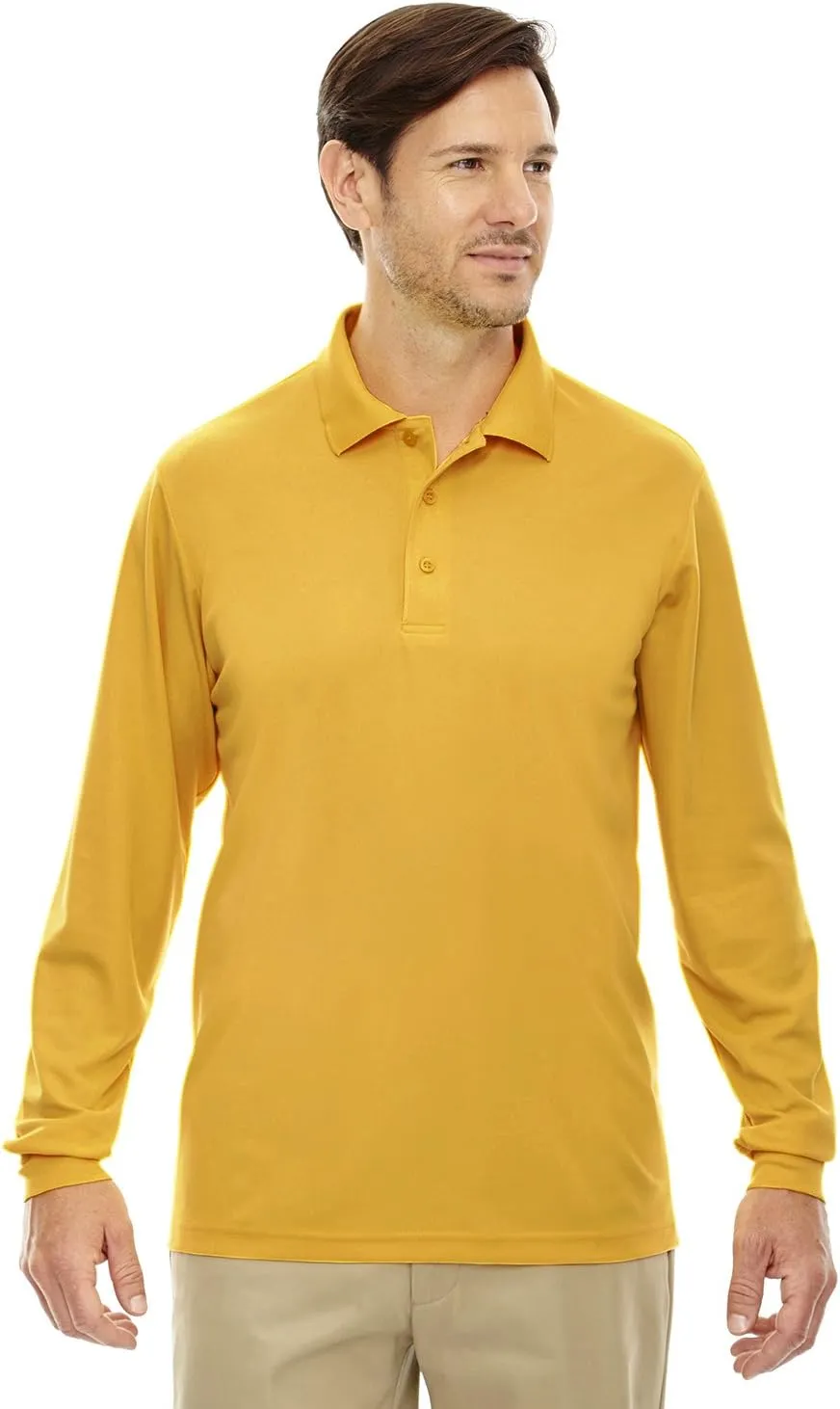 Ash City NE C365 Men Pinnacle LS PQUE (Campus Gold 444) (XL)