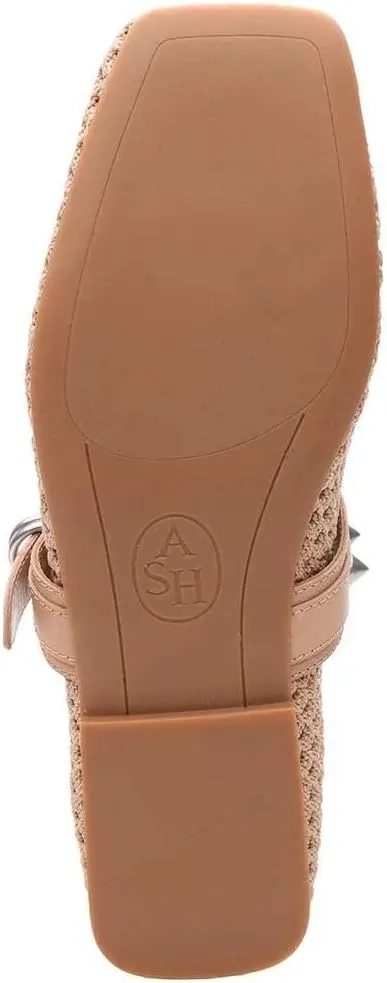ASH Women's Bijoux Mesh Maryjane Ballet Flat-Elegant and Comfortable, Stylish Footwear for Everyday Wear
