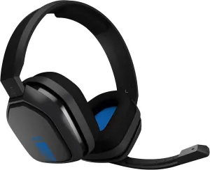 ASTRO Gaming A10 Headset for Xbox One/Nintendo Switch / PS4 / PC and Mac - Wired 3.5mm and Boom Mic by Logitech - Bulk Packaging - Blue/Black (Renewed)