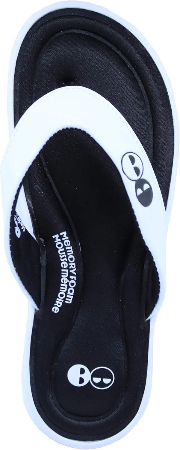 B-W Women’s Memory Foam Thong Flip Flop Sandal