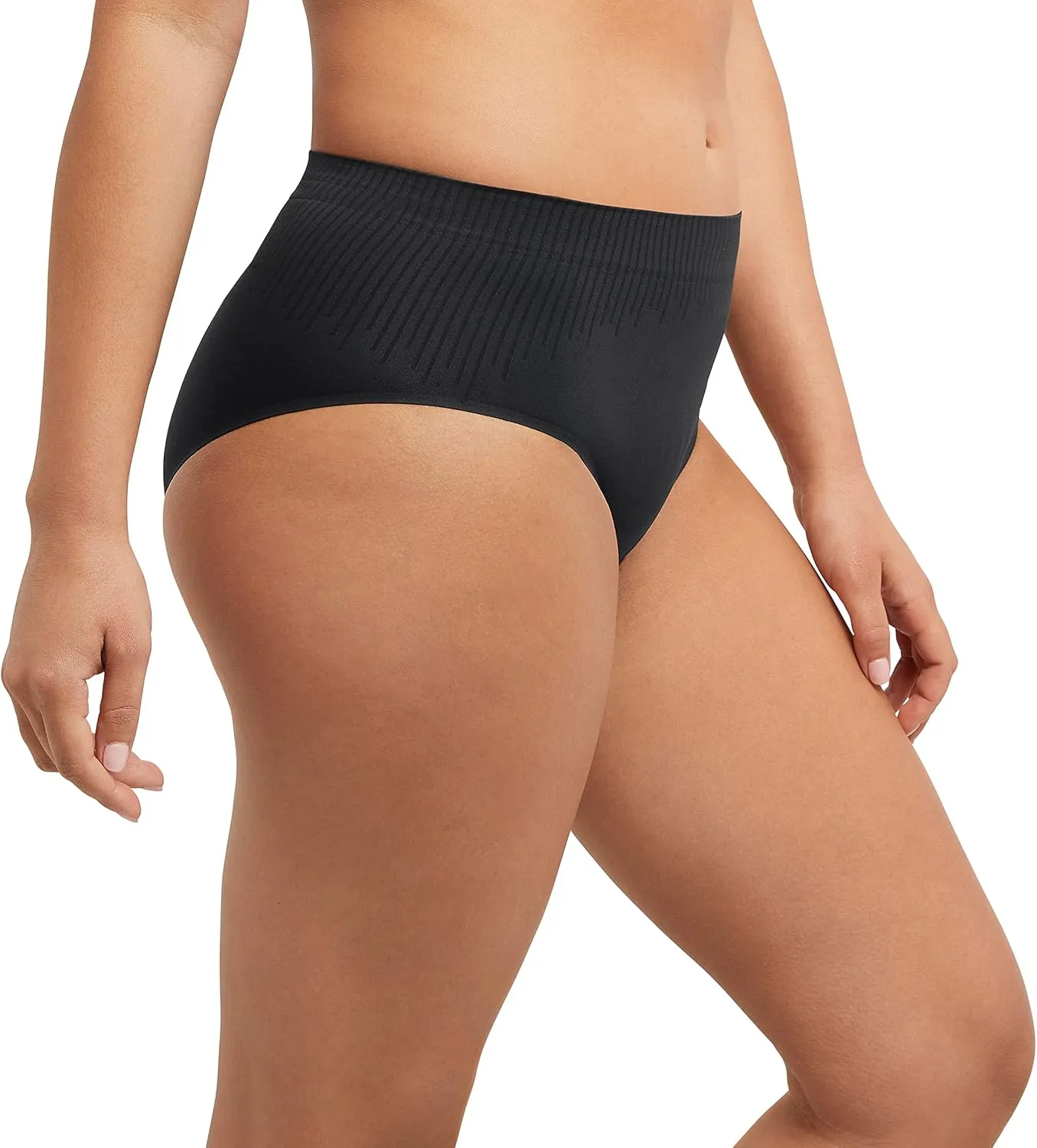 Bali Women's Modern Seamless Underwear Brief Pack, Comfort Revolution Panties, No-Show Underwear for Women, 3-Pack
