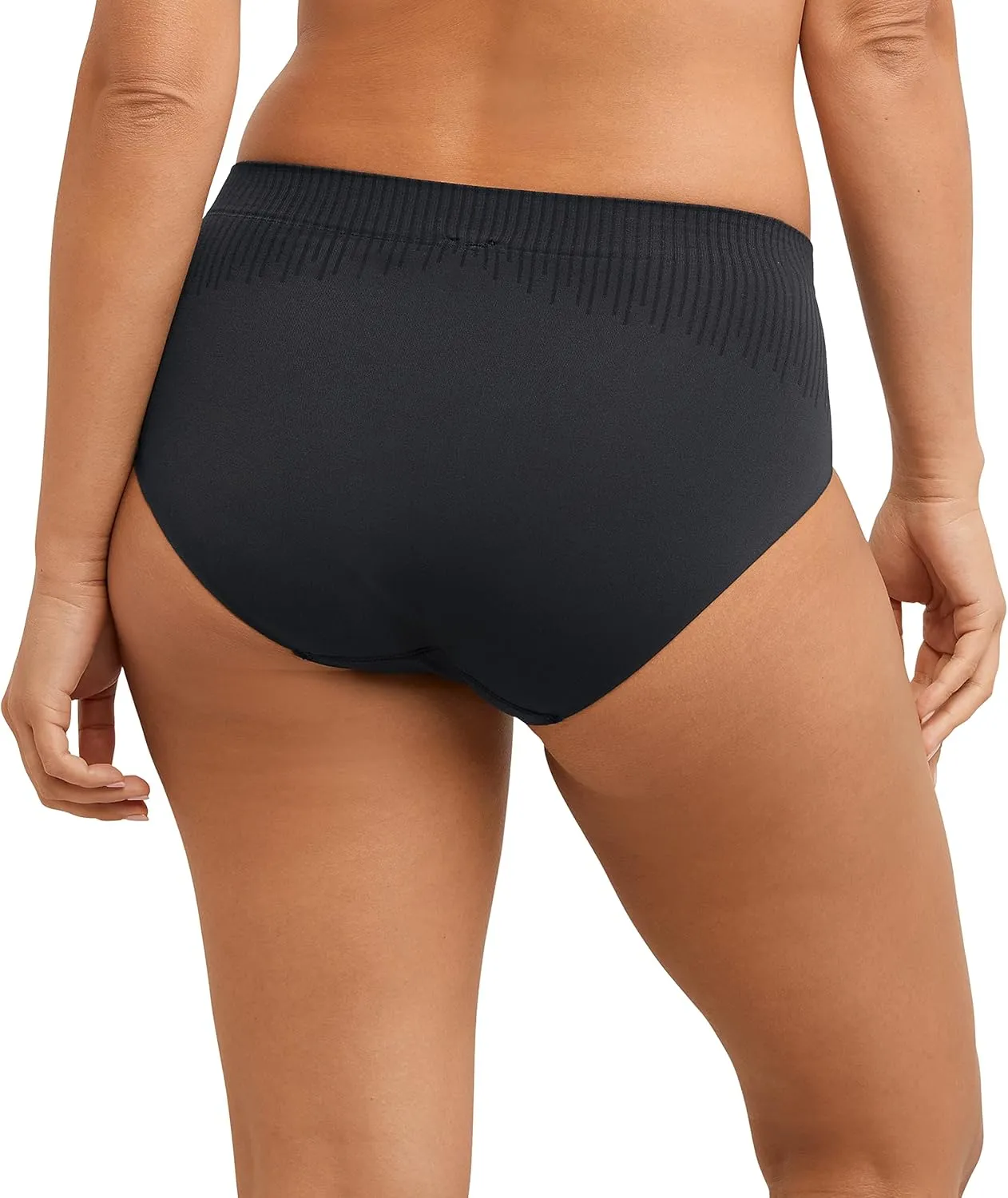 Bali Women's Modern Seamless Underwear Brief Pack, Comfort Revolution Panties, No-Show Underwear for Women, 3-Pack