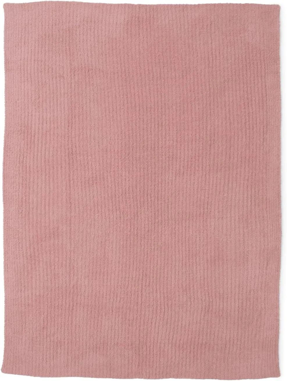 Barefoot Dreams® CozyChic® Ribbed Throw, Dusty Coral, 54"x72"