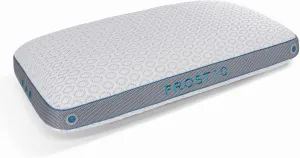 Bedgear Frost King Performance Pillow - Size 1.0 - Cooling Bed Pillow for Hot Sleepers - 20" W x 36" L x 5.25"