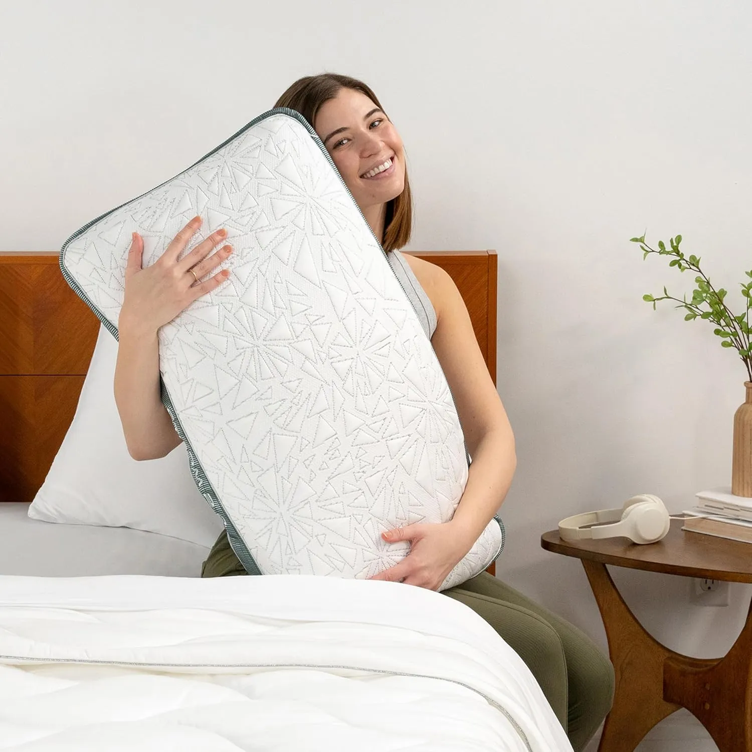 Bedgear Storm Performance King Pillow - Size 3.0 - Cooling Bed Pillow for Hot Sleepers - Medium Pillow for All Sleep Positions, Hypoallergenic, Washable & Removable Cover - 20" W x 36" L x 6.50"