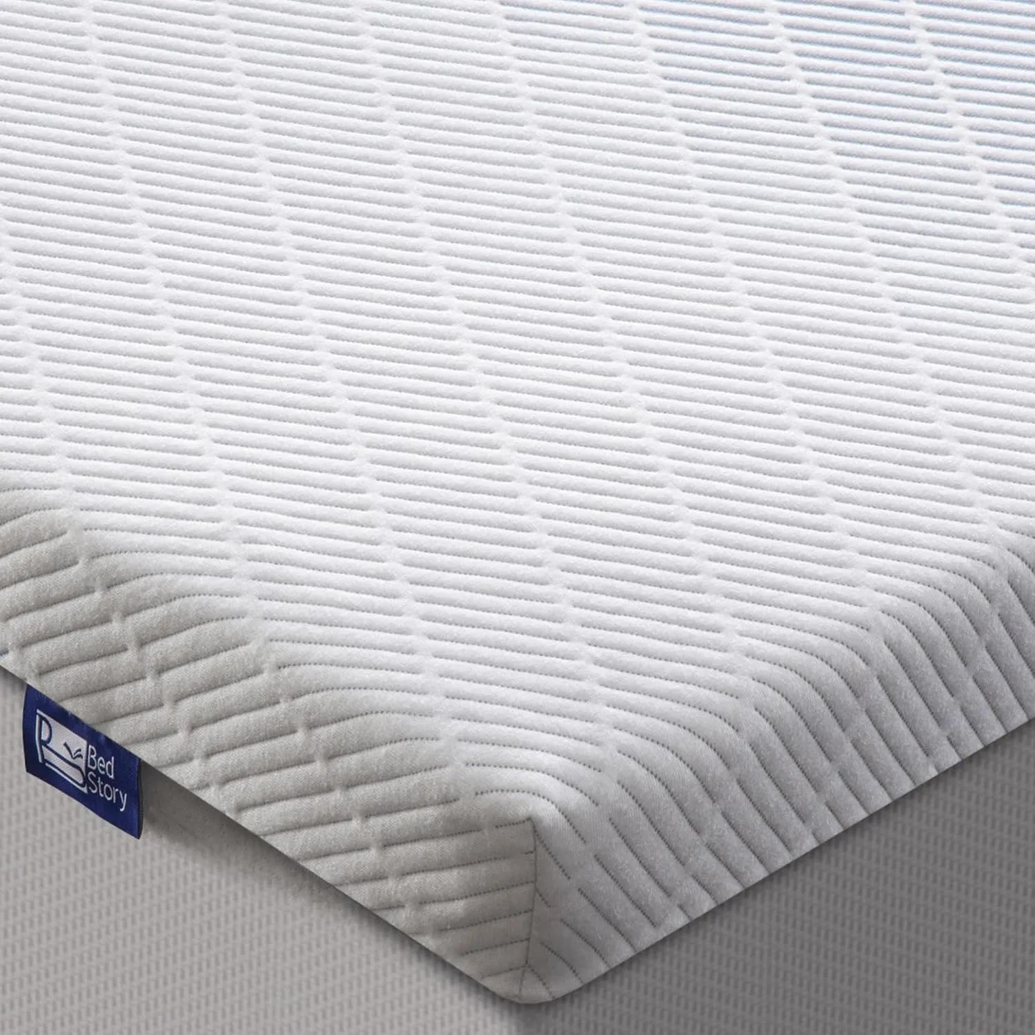 BedStory Firm Mattress Topper Queen Size 3 Inch, Extra Firm Gel Memory Foam Bed Topper for Pain Relief, High-Density Cooling Pad, Skin-Friendly Non-Slip Cover, CertiPUR-US Certified