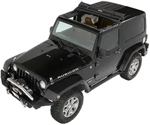 Bestop 52453-17 Black Twill Sunrider for Hardtop for 2007-2018 2-Door and Unlimited