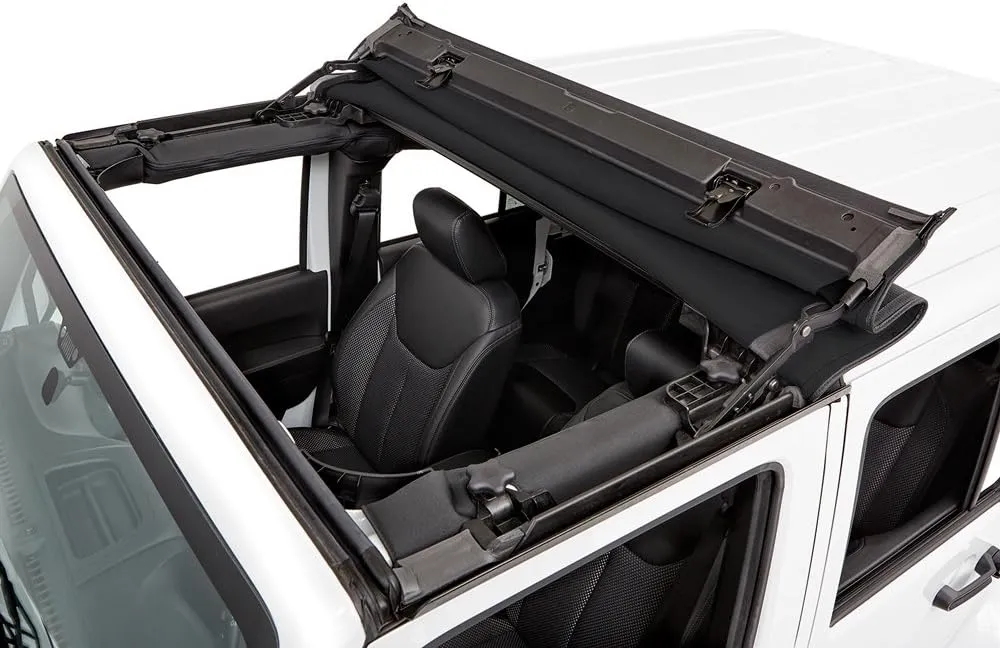 Bestop 52453-17 Black Twill Sunrider for Hardtop for 2007-2018 2-Door and Unlimited