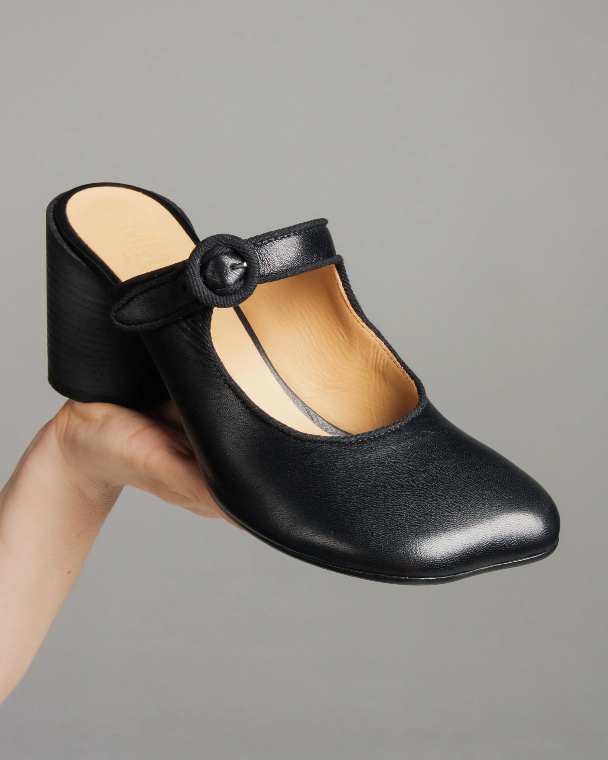 Black Heeled Sandal