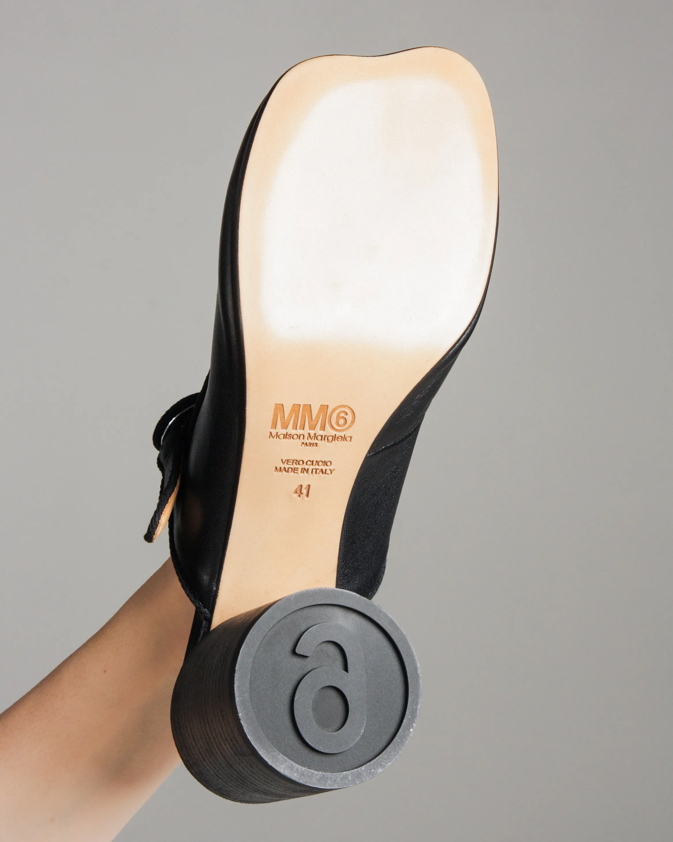 Black Heeled Sandal