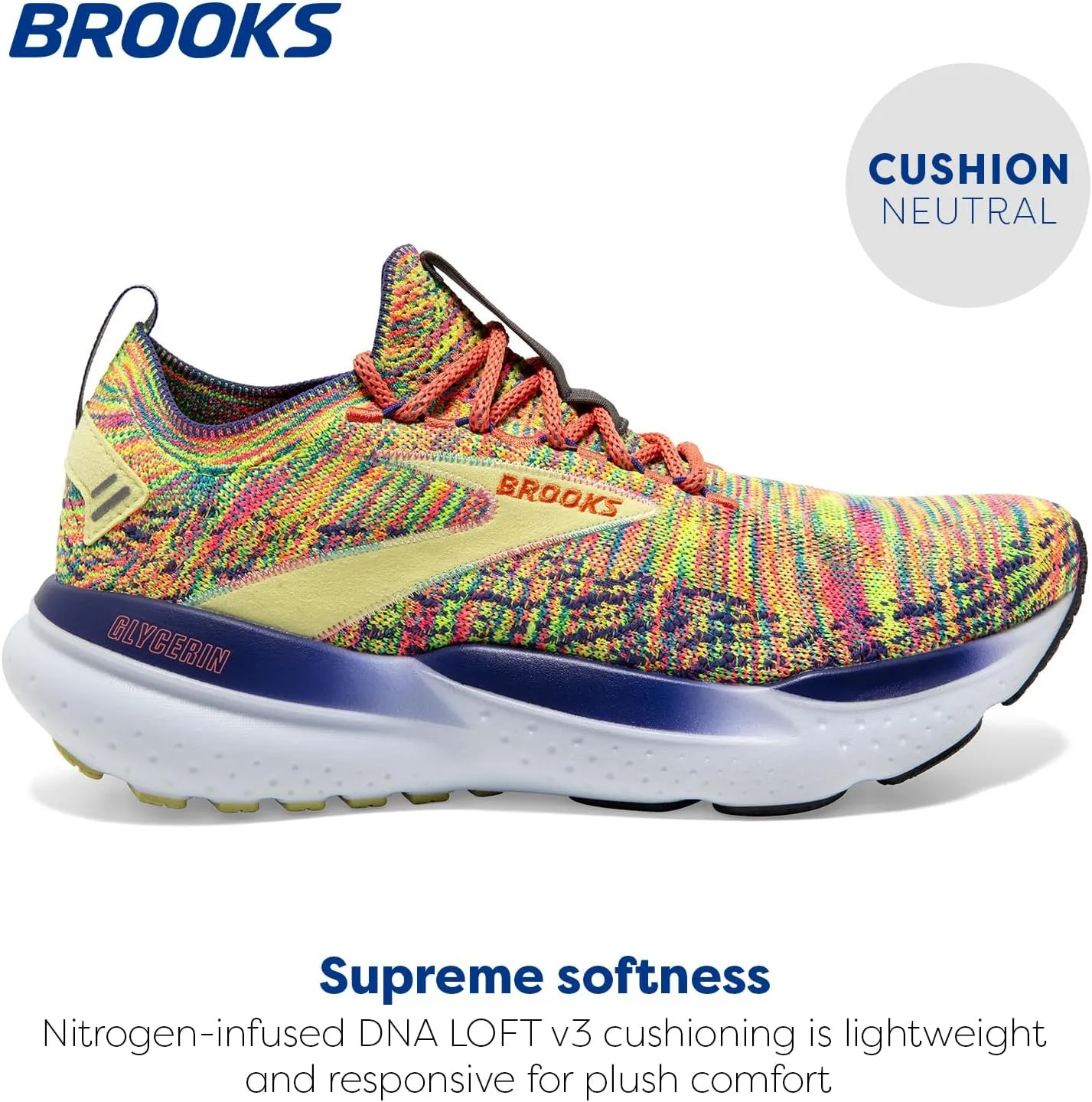 Brooks Women’s Glycerin Stealthfit 21 Neutral Running Shoe