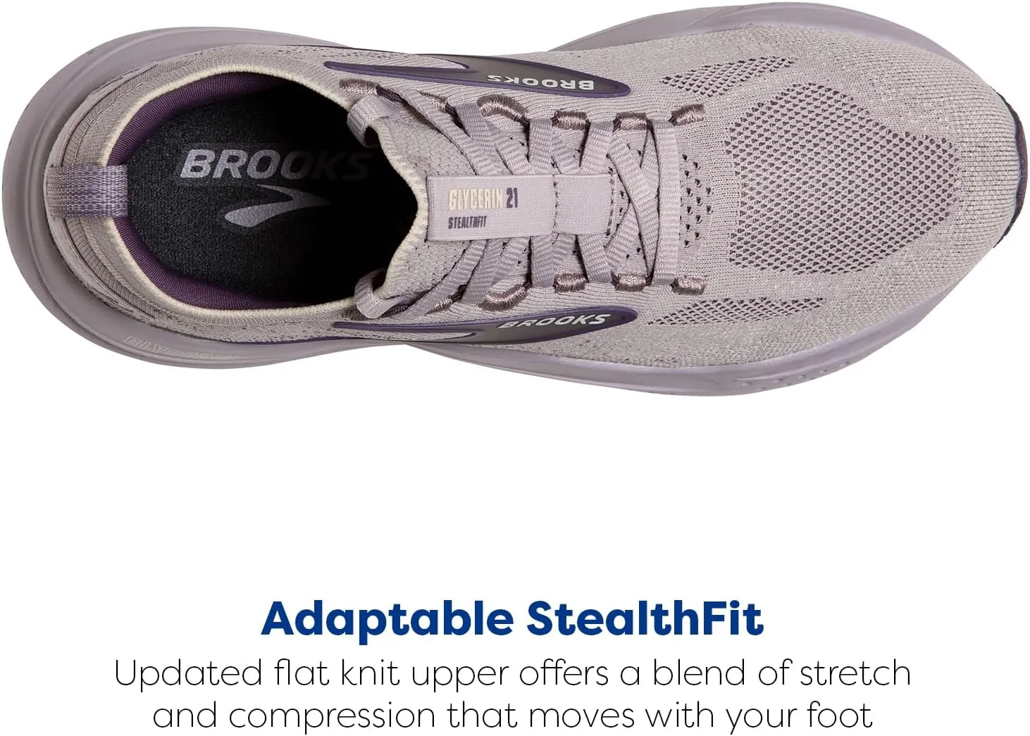 Brooks Women’s Glycerin Stealthfit 21 Neutral Running Shoe