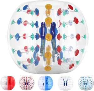 Bumper Bubble Soccer Balls for Teens/Adults, Body Zorb Ball Dia 4FT/5FT(1.2m/1.5m) 1 Pack