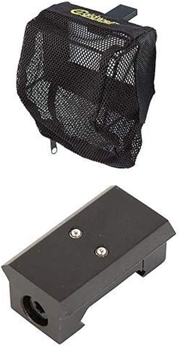 Caldwell Pic Rail Brass Catcher with Spare Picatinny Mount and Heat Resistant Mesh for Convenient Brass Collection