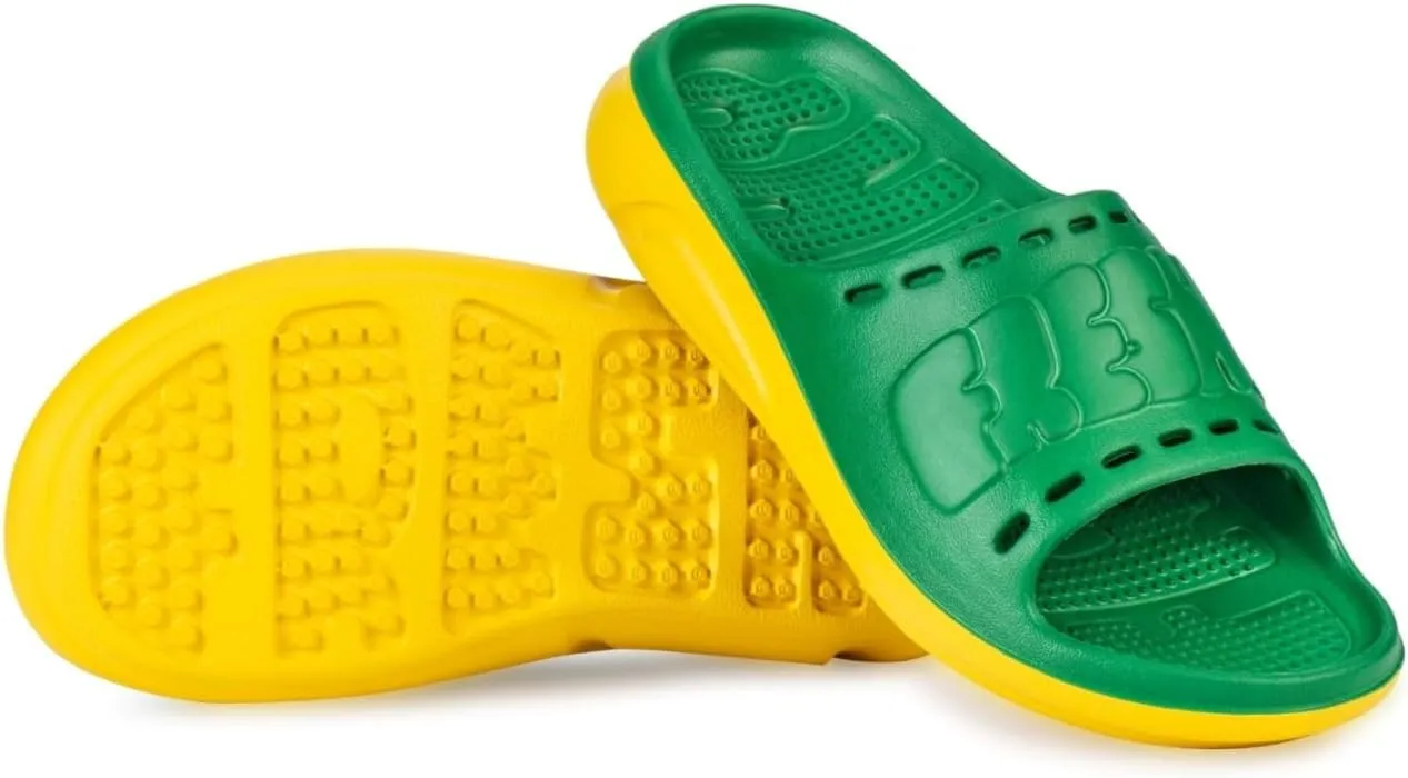 Cali Slides for Men and Women. Recovery Cloud Slides with Arch Support and Massage Beads. Athletic and Beach Sandals