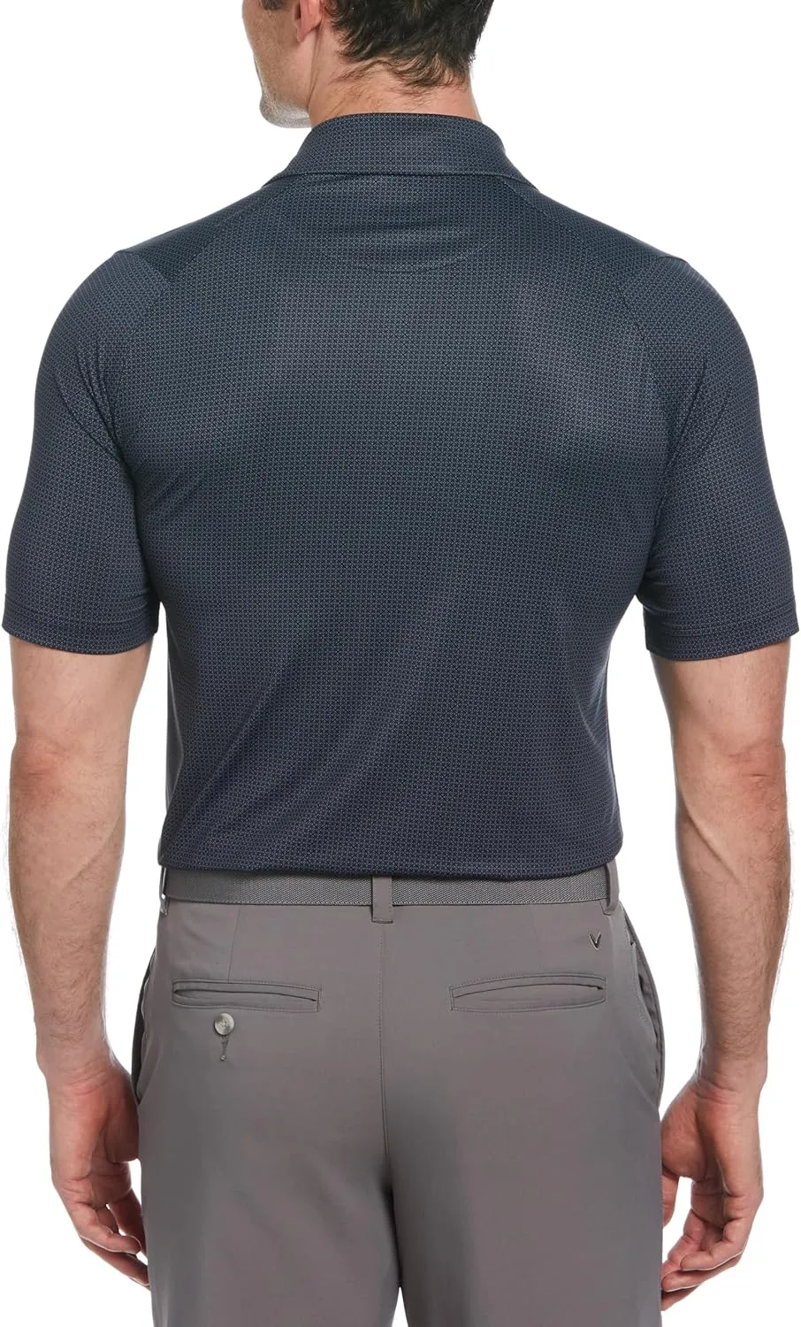 Callaway Men's Chevron Foulard Print Golf Polo, Stretch Seams, Sun Protection (Available in Big & Tall)