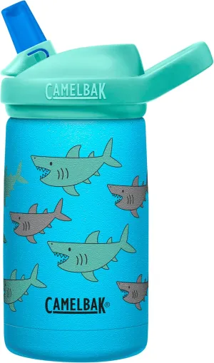 CamelBak Eddy  Kids Bite Valve Straw Insulated Stainless Steel Water Bottle 12oz